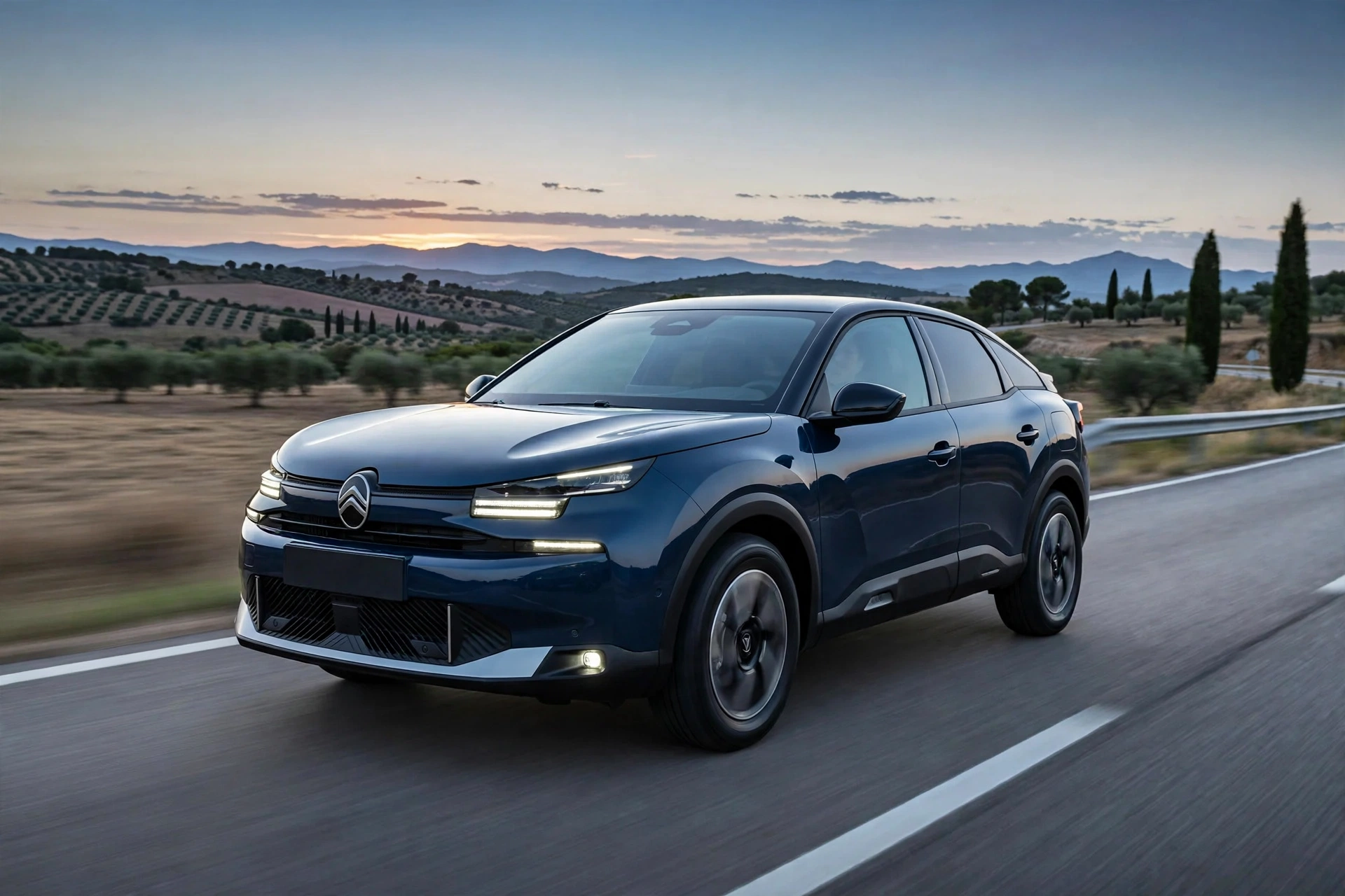 Citroën C4 Hybrid 136 en autopista