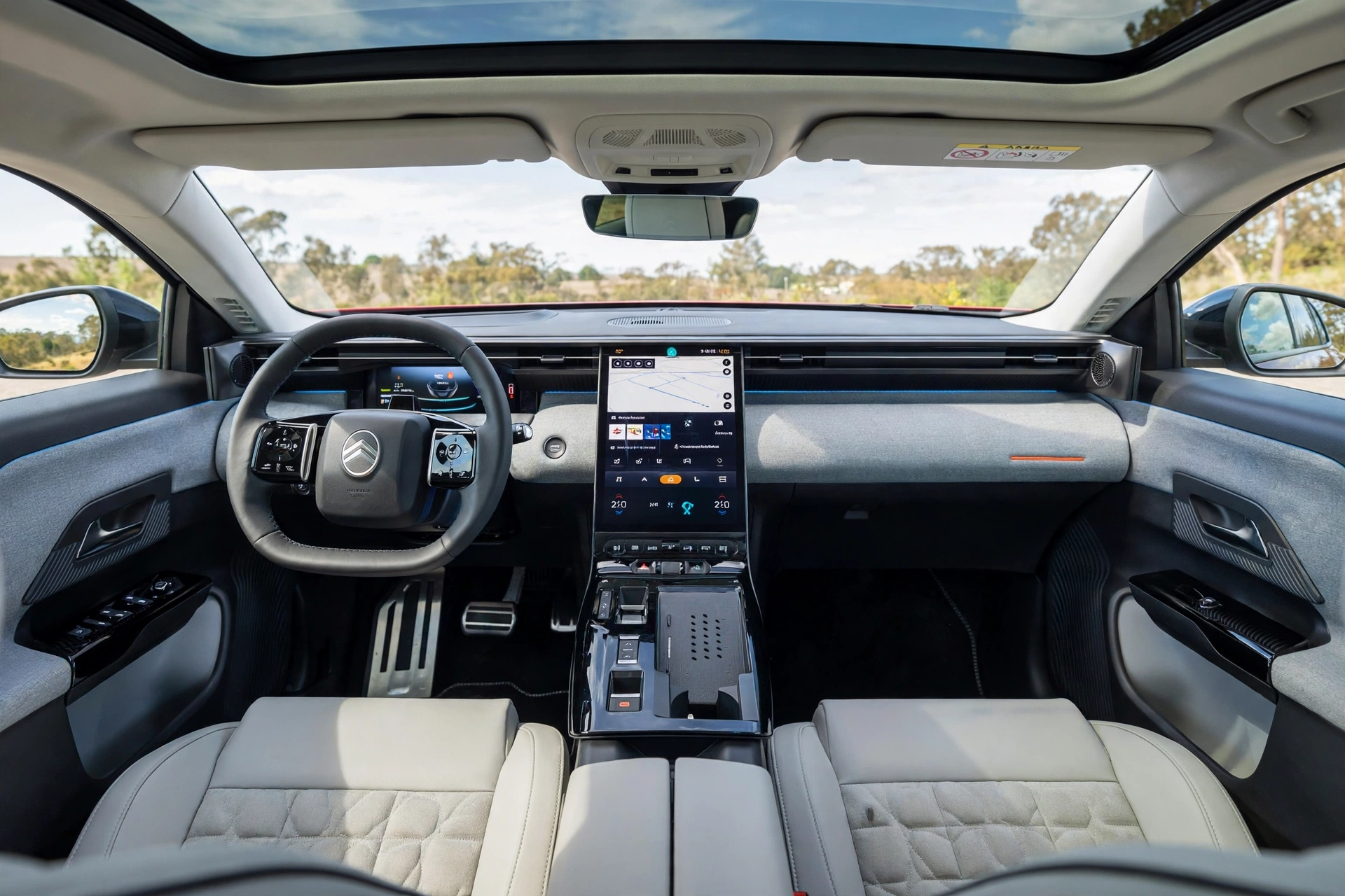 Interior oficial del Citroën C5 Aircross Hybrid 145