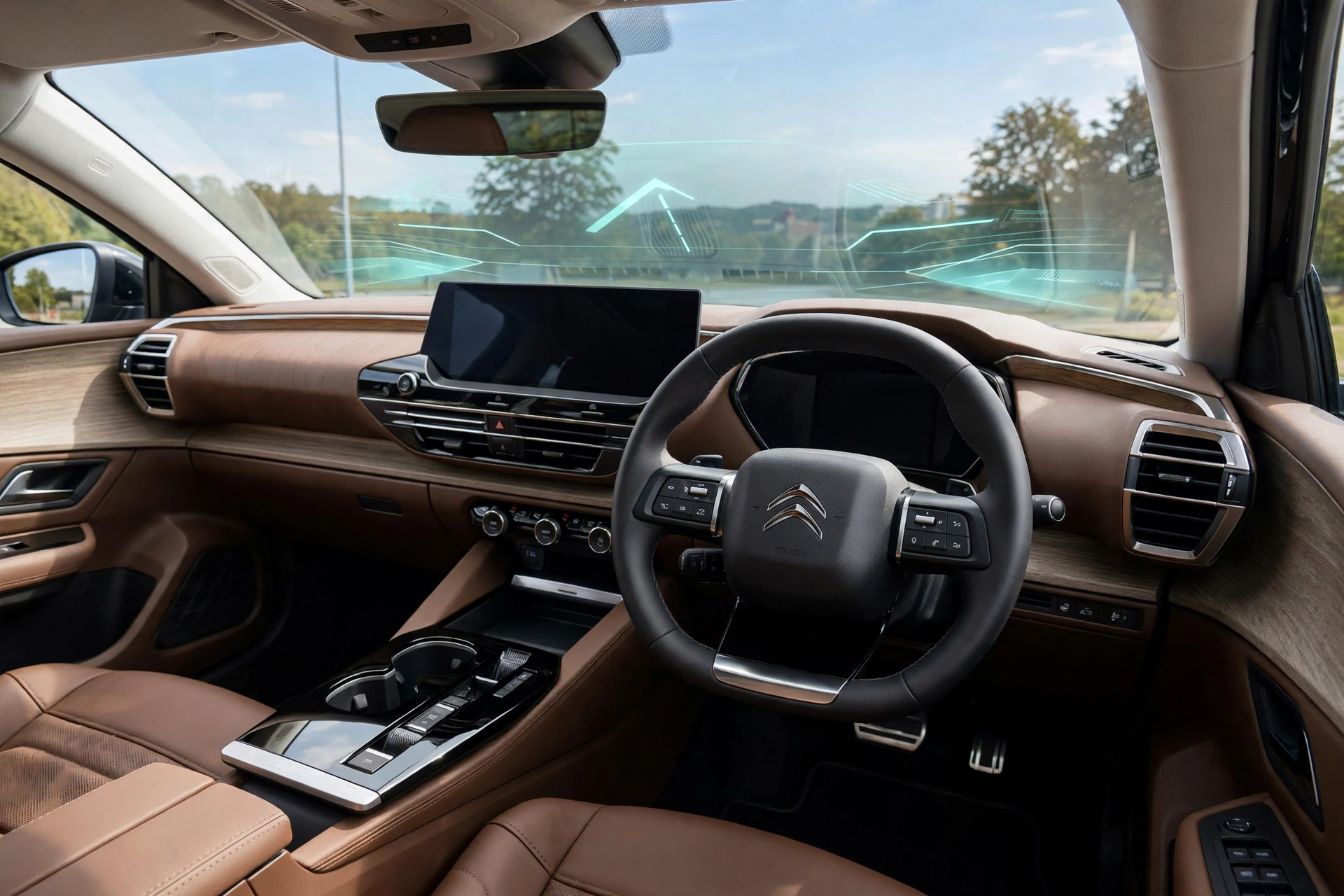 Interior oficial del Citroën C5 X Hybrid 136