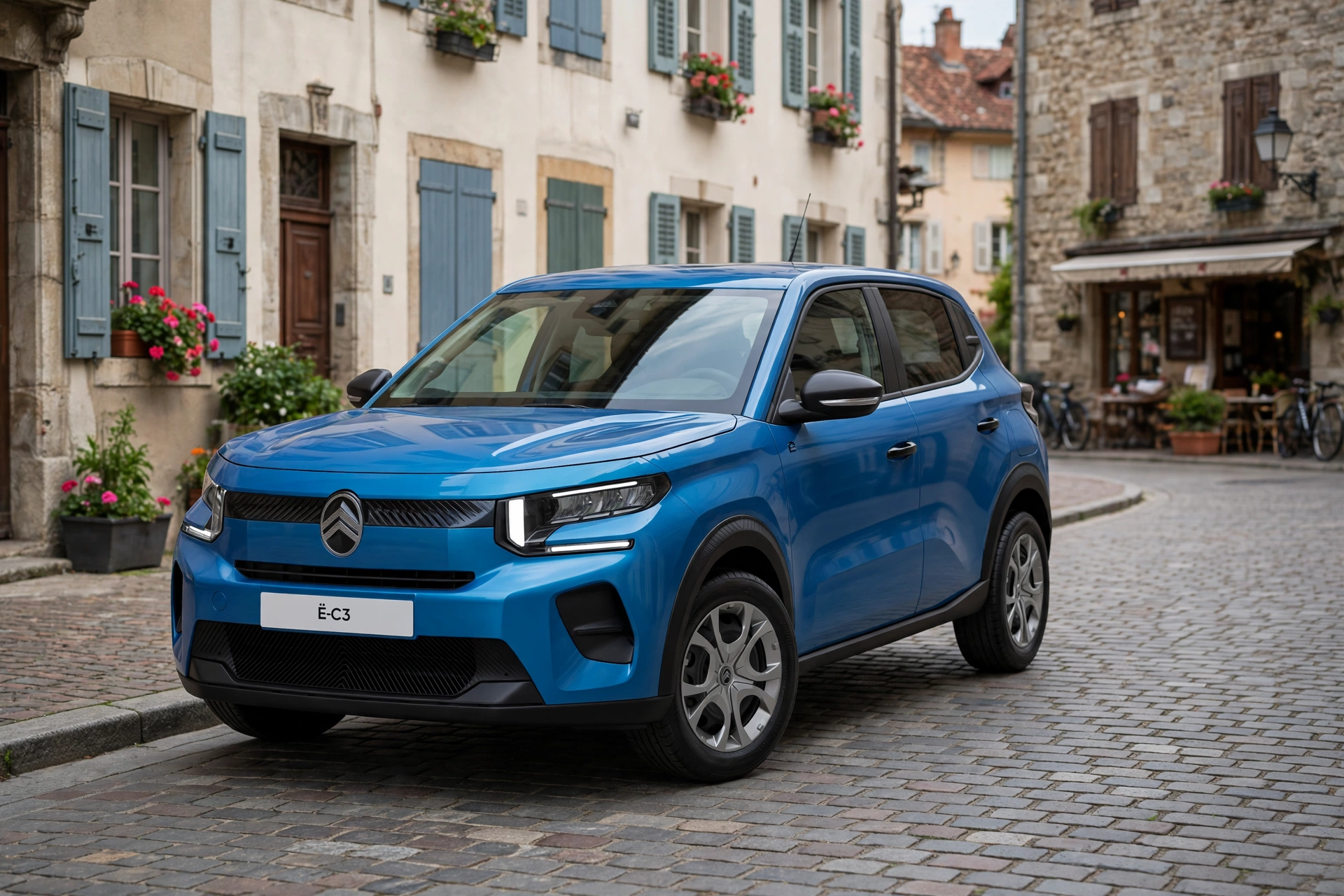 Citroën ë-C3 en una calle europea
