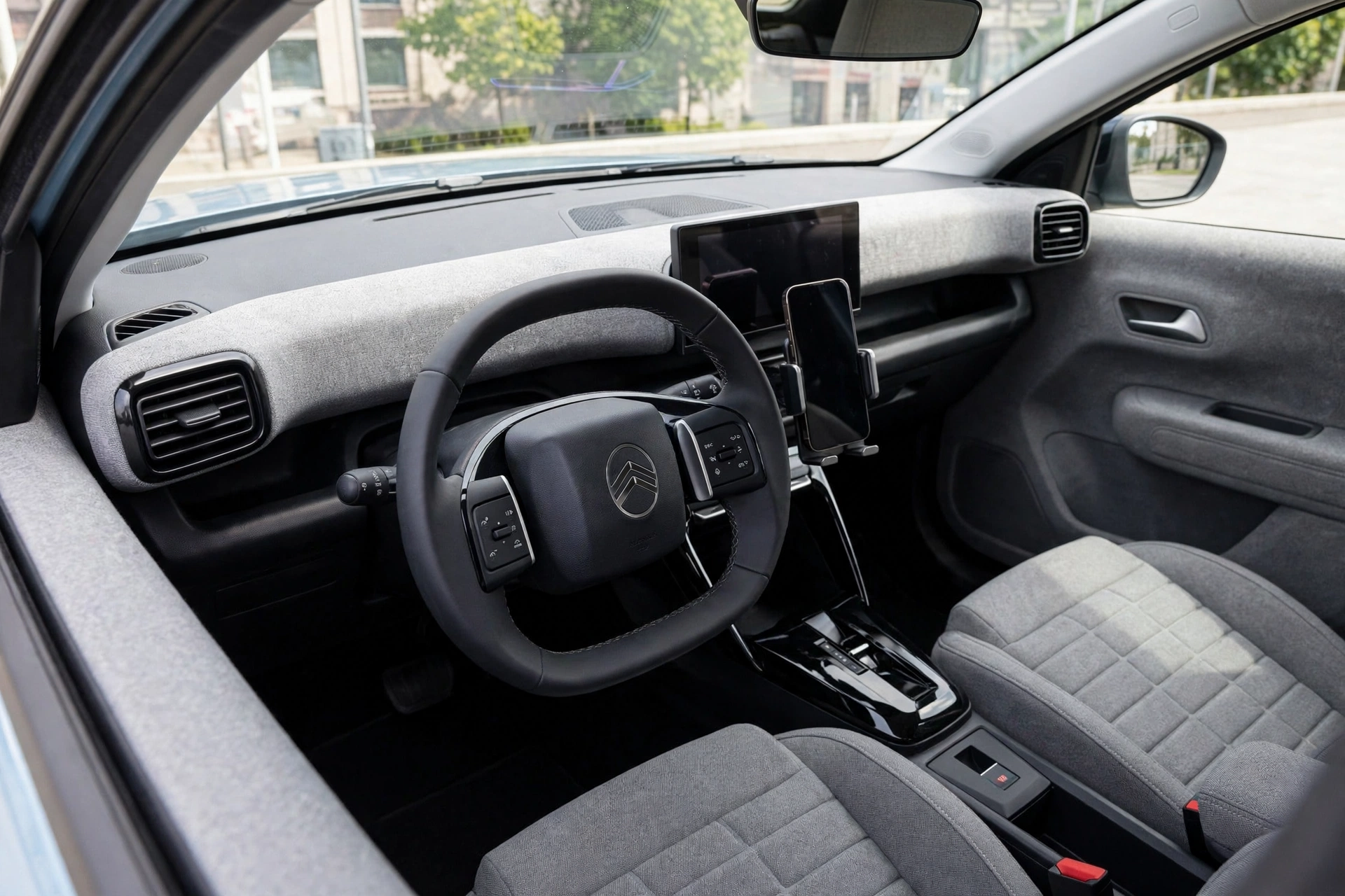 Interior oficial del Citroën ë-C3