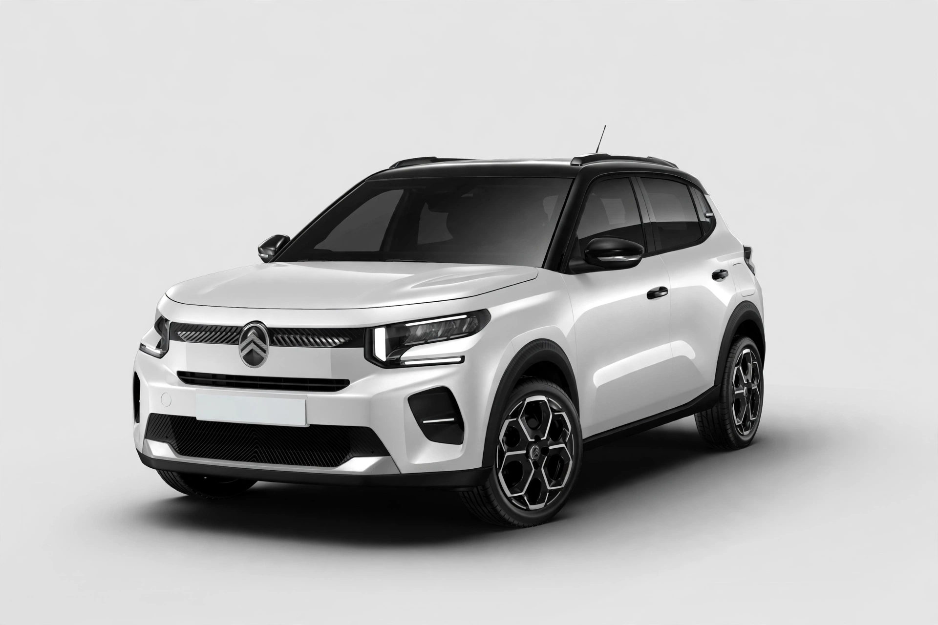 Citroën ë-C3 eléctrico, vista tres cuartos