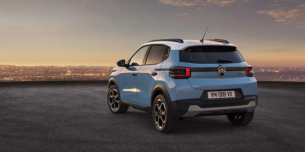 Citroën e-C3 Aircross, SUV eléctrico familiar, vista oficial