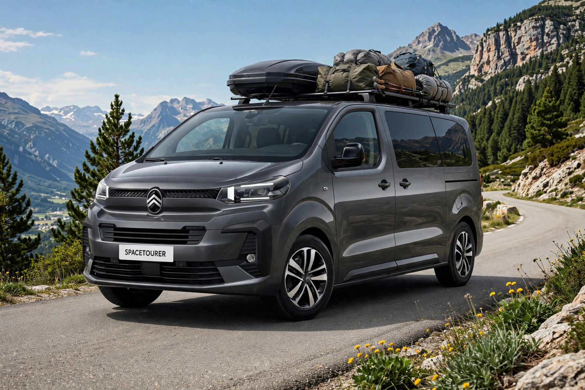 Citroën SpaceTourer de viaje por los Pirineos