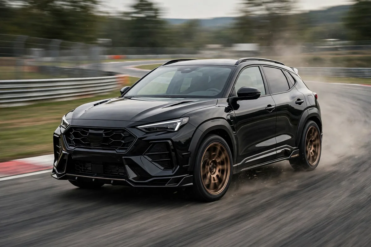 Cupra Ateca VZ 300 acelerando