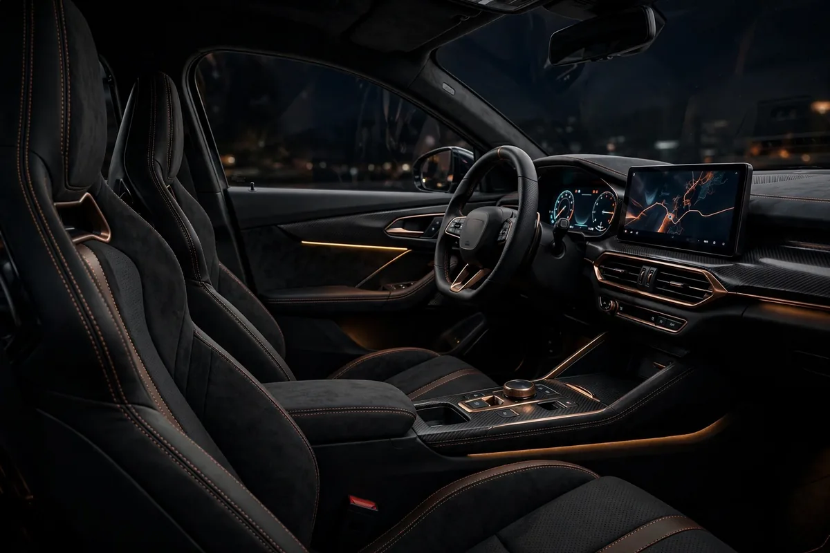 Interior oficial del cupra Ateca VZ 300