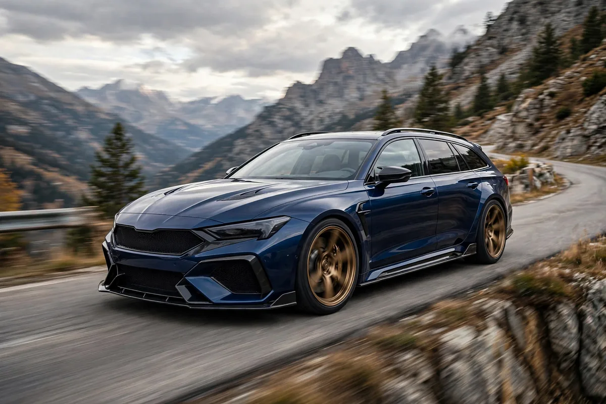 Cupra León Sportstourer VZ 333 en carretera