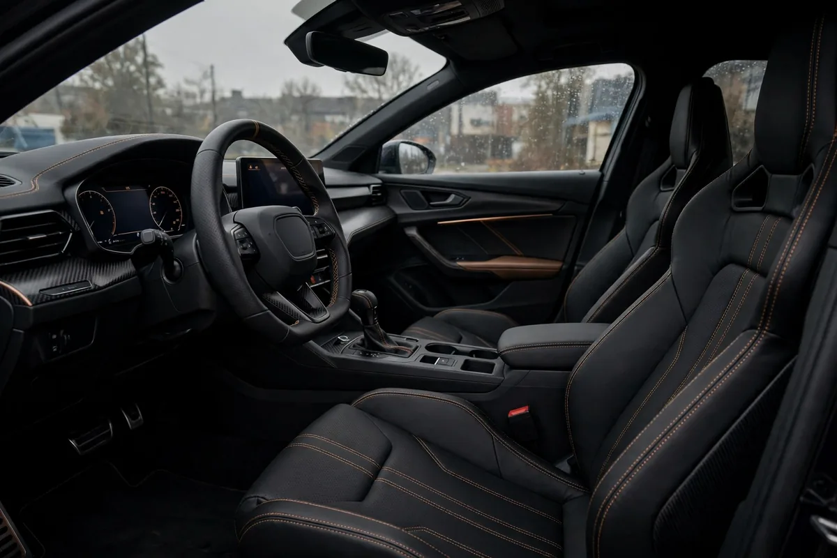 Interior oficial del cupra León VZ 300