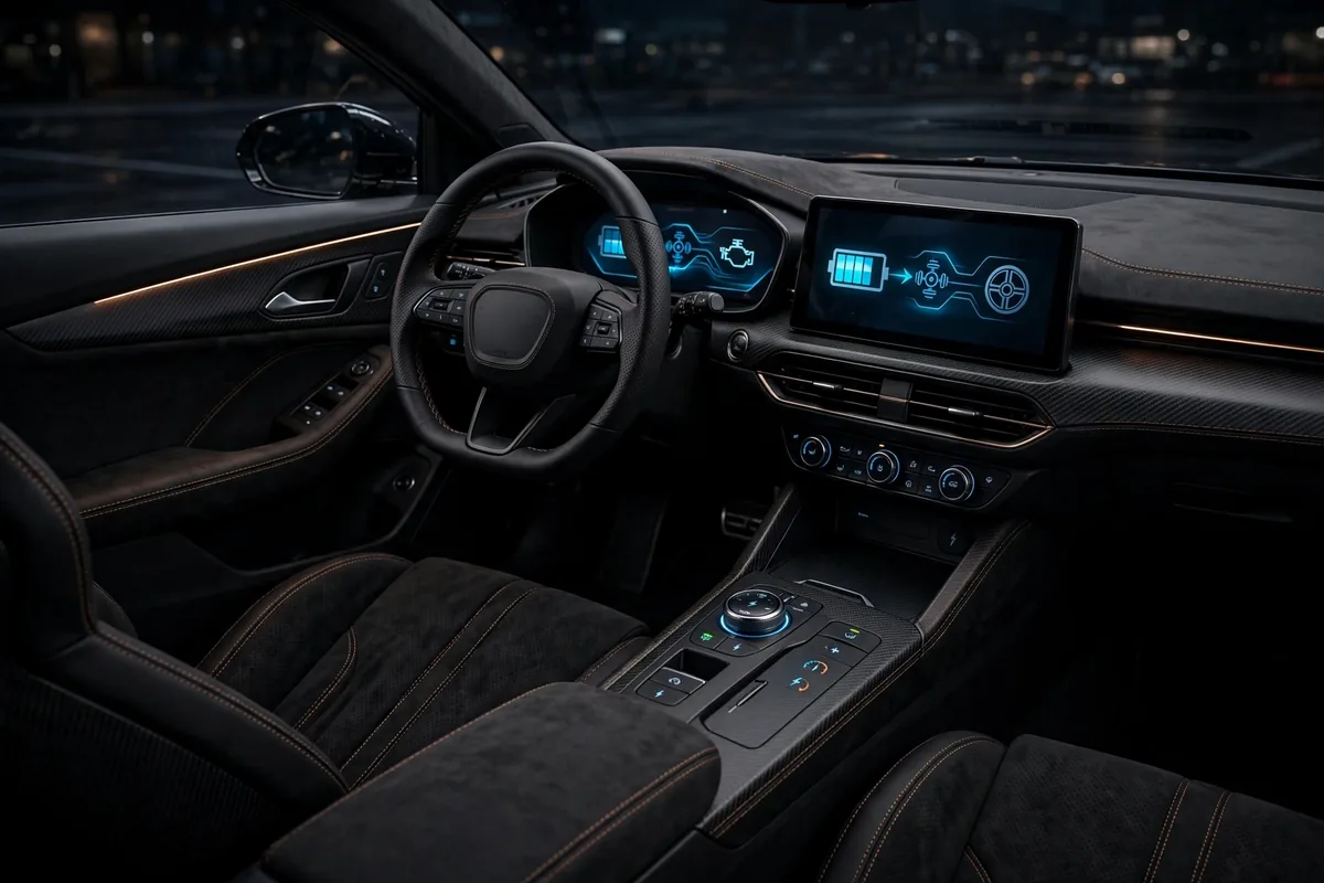 Interior oficial del cupra León VZ 325