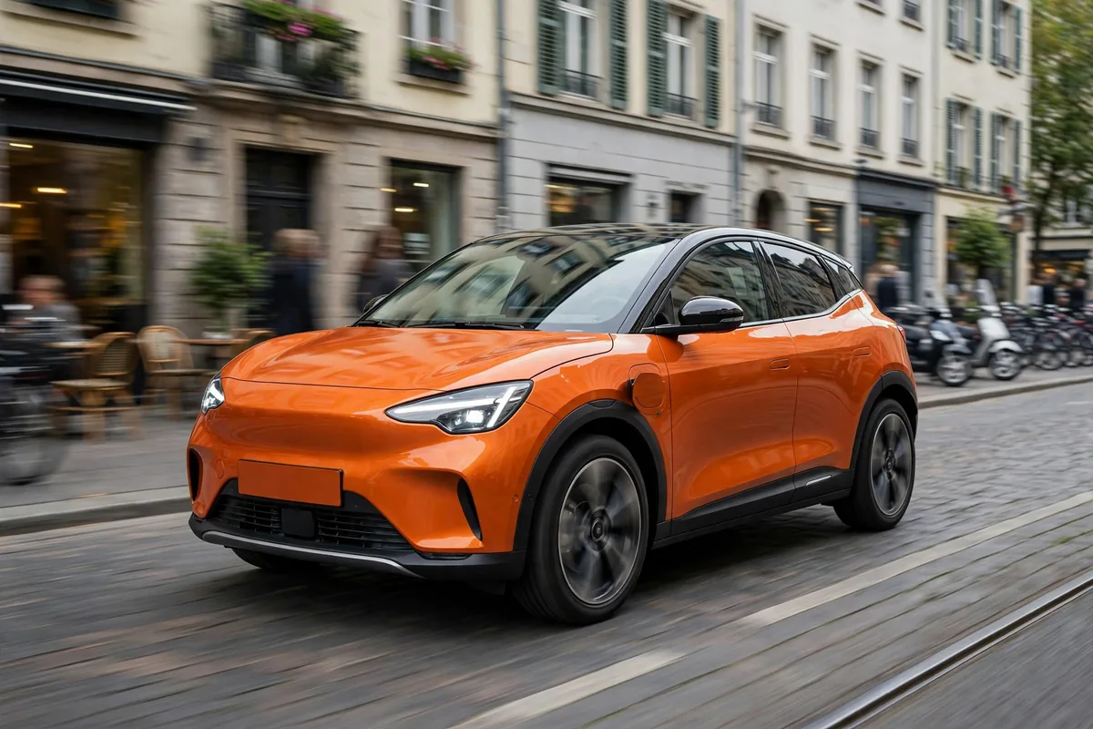 Cupra Raval Plus en el centro de una ciudad