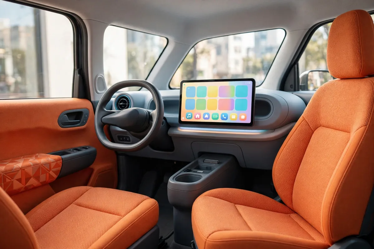 Interior oficial del cupra Raval Plus 135