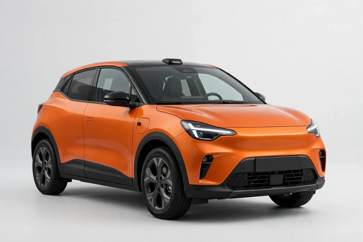 Cupra Raval Plus, urbano eléctrico, tres cuartos delantero
