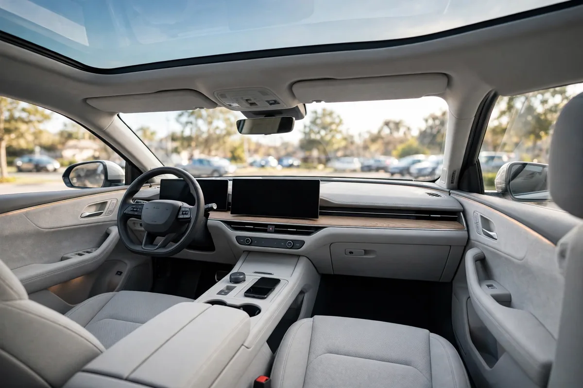 Interior oficial del cupra Terramar e-Hybrid 204