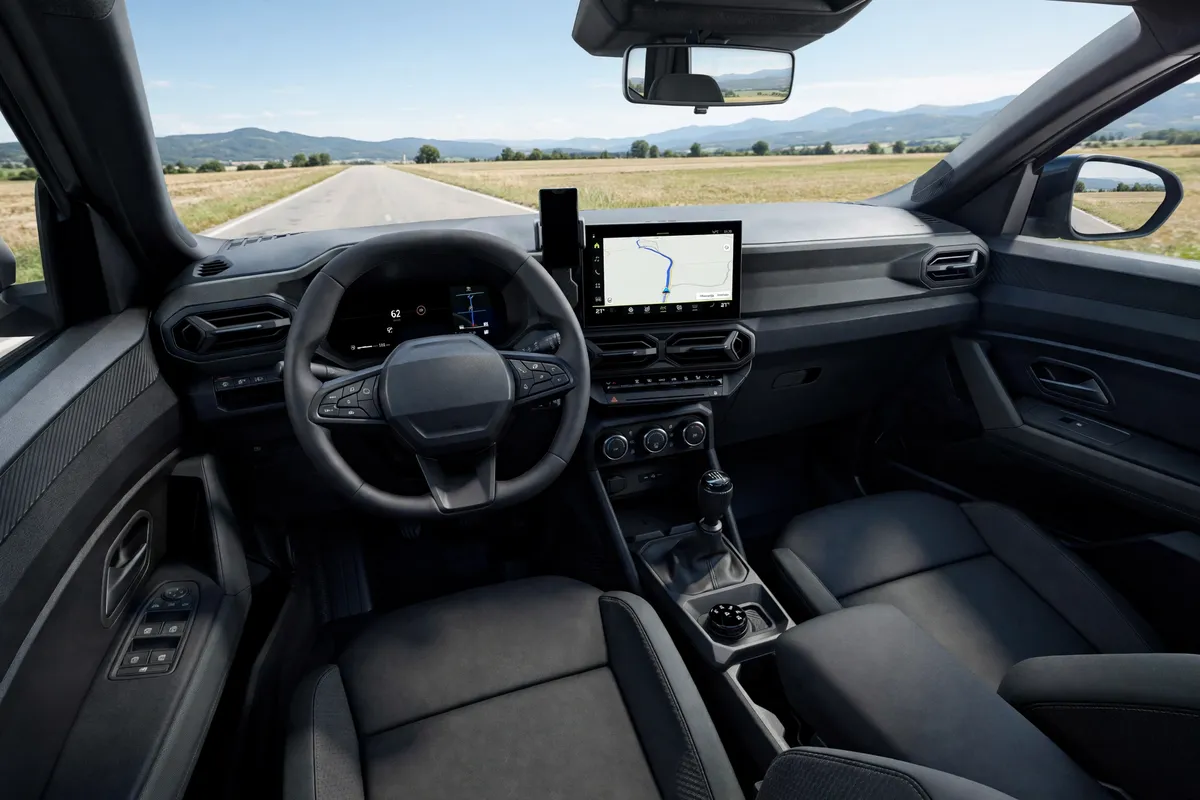 Interior oficial del Dacia Bigster ECO-G 140
