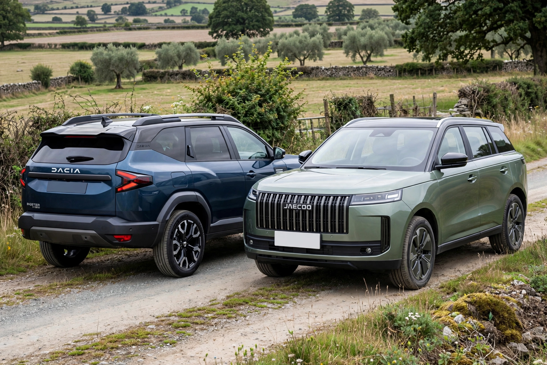 Dos SUV modernos enfrentados, comparativa de fichas técnicas