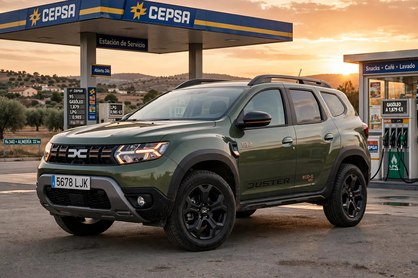 Dacia Duster ECO-G 120 del año 2010