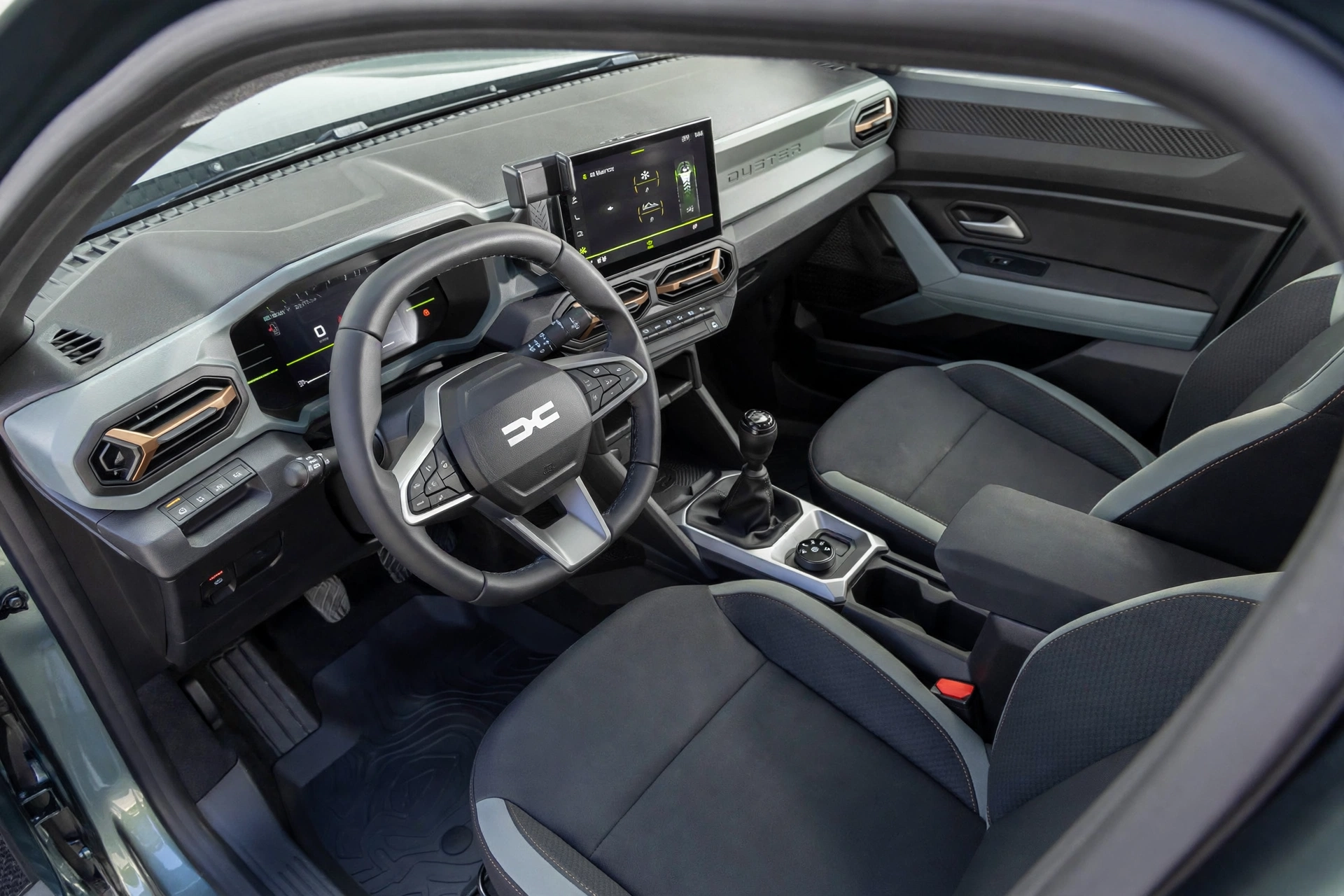 Interior oficial del Dacia Duster TCe 130 4x4