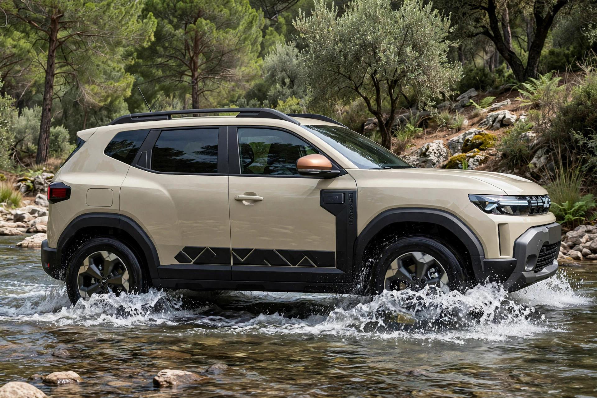 Dacia Duster TCe 130 4x4 2025, vista exterior