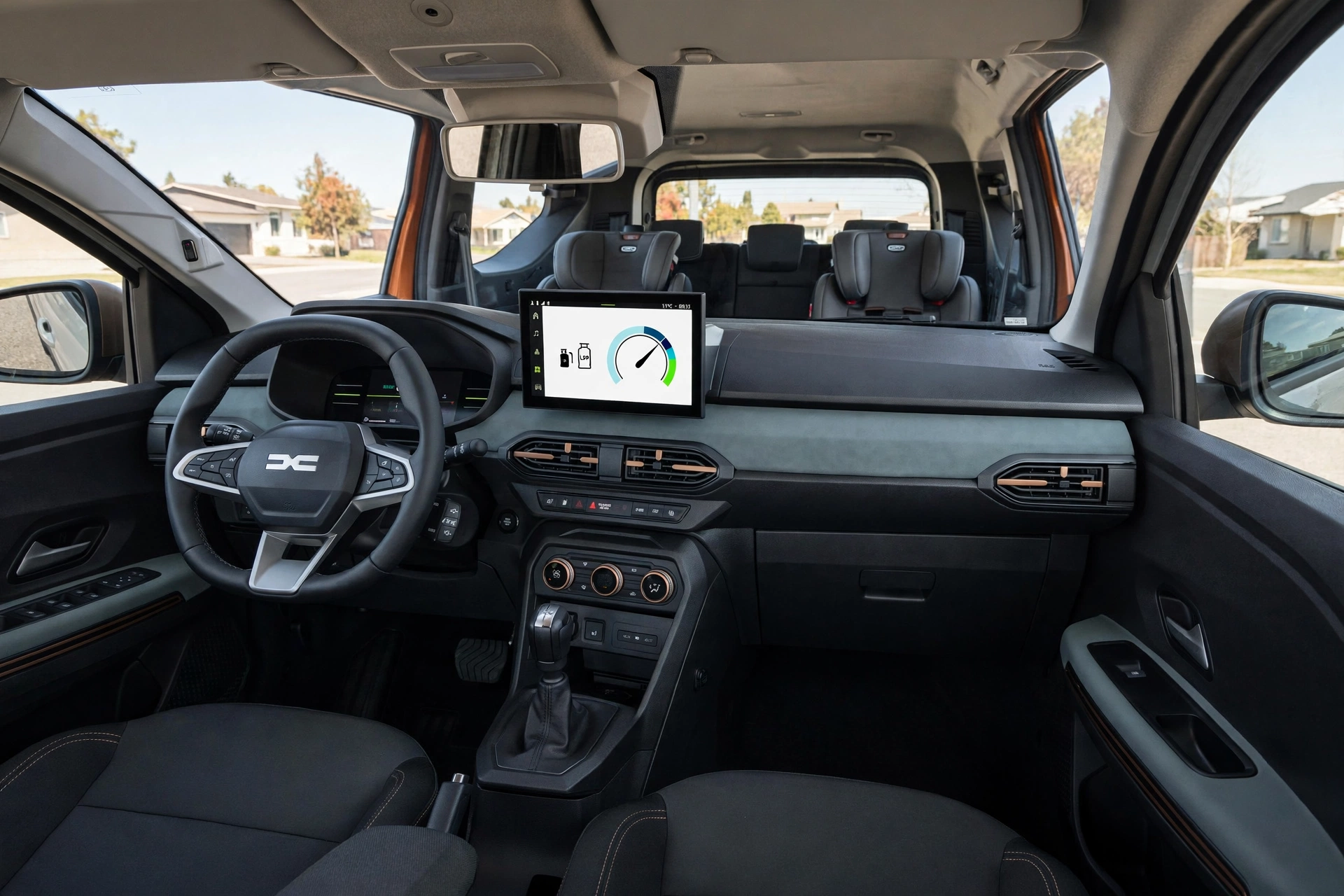 Interior oficial del Dacia Jogger ECO-G 120