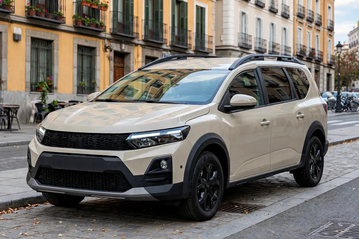 Dacia Jogger Hybrid 140 (5 plazas), vista tres cuartos delantera