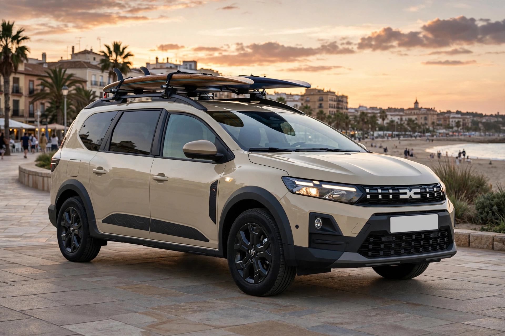Dacia Jogger TCe 110 7 plazas 2026, tres cuartos delantero