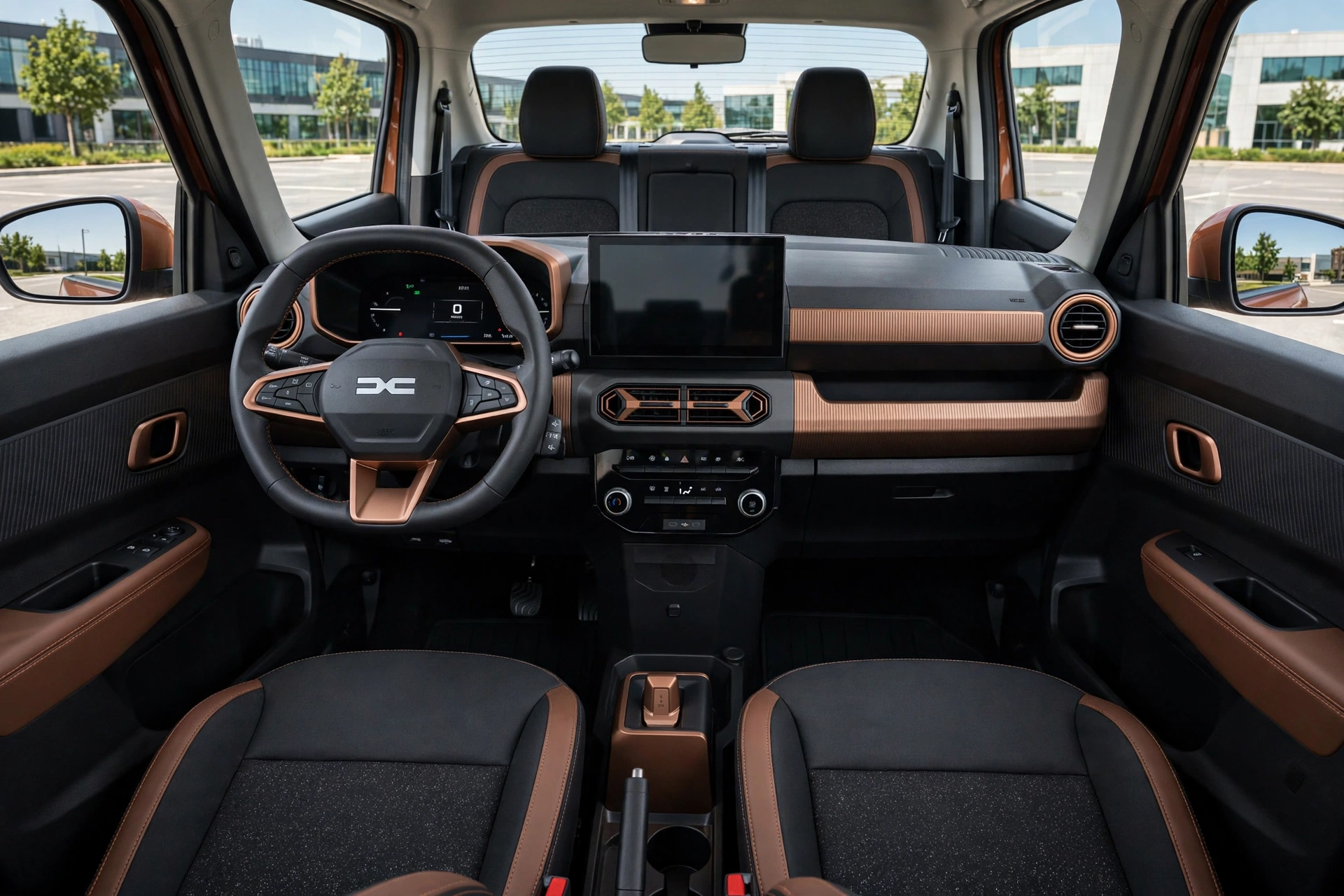 Interior oficial del Dacia Spring Electric 65