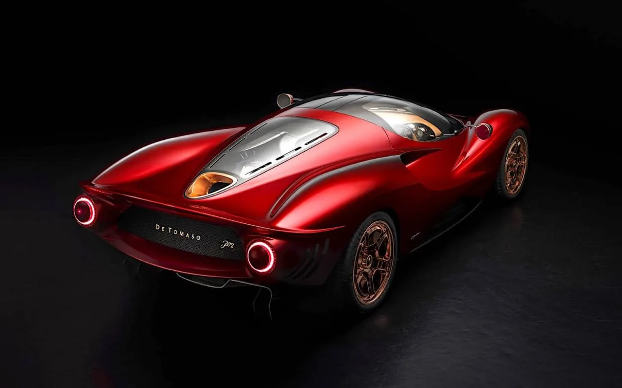 De Tomaso P72 del año 2025