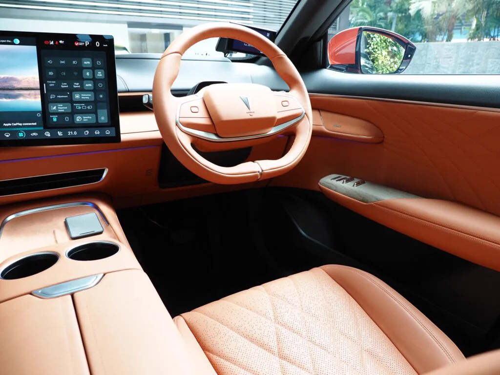 Interior oficial del Deepal S07
