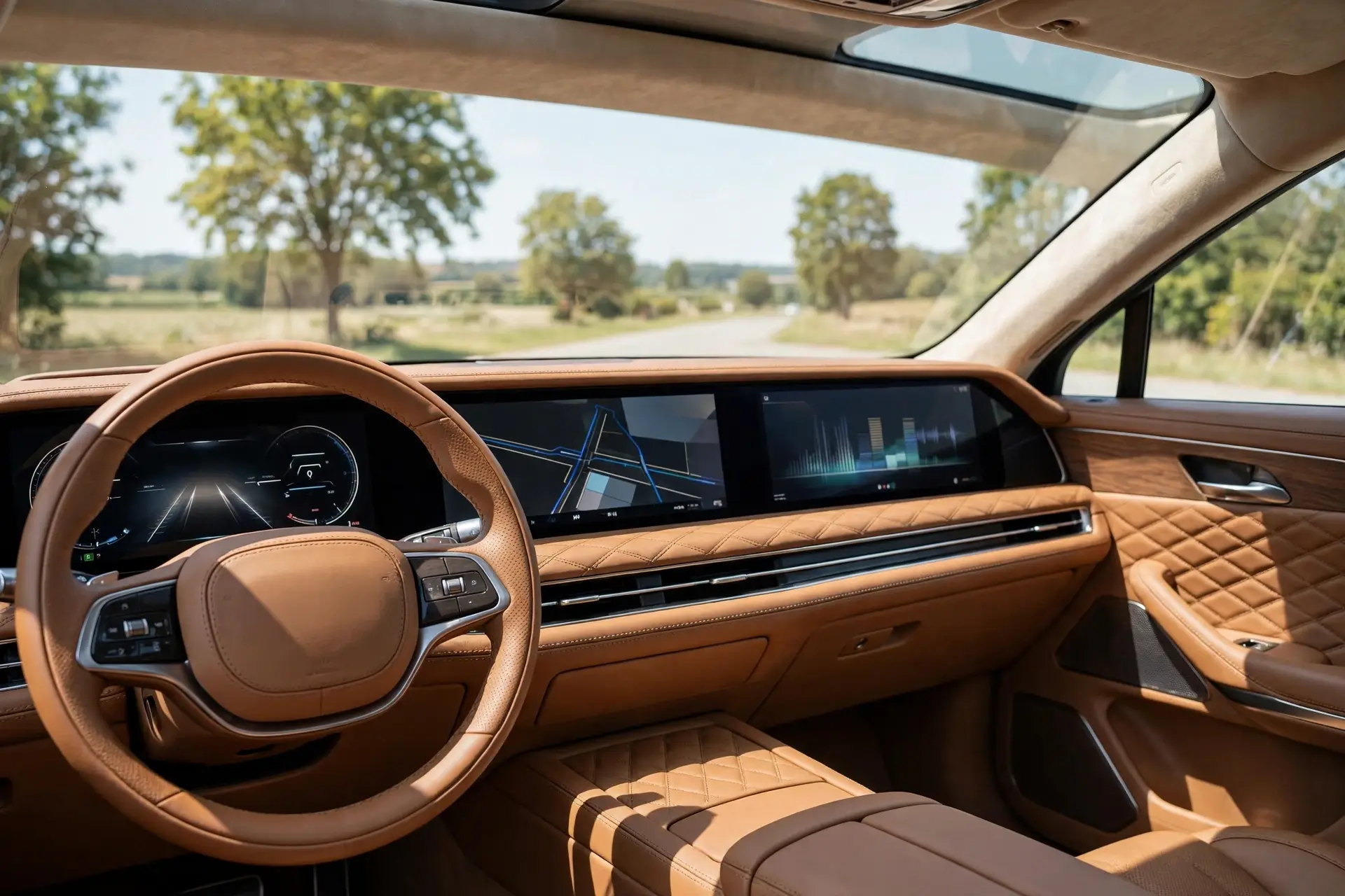 Interior oficial del Denza Z9 GT DM