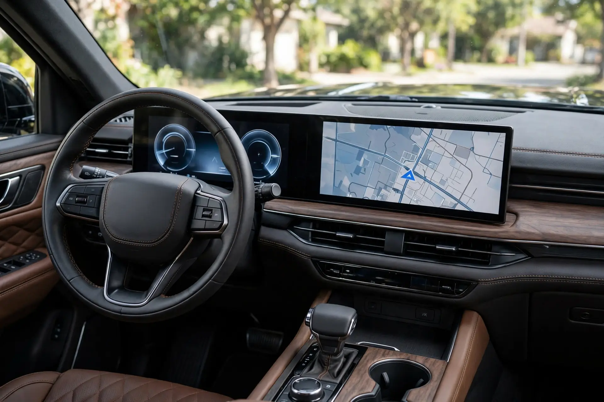 Interior oficial del Dongfeng Huge HEV