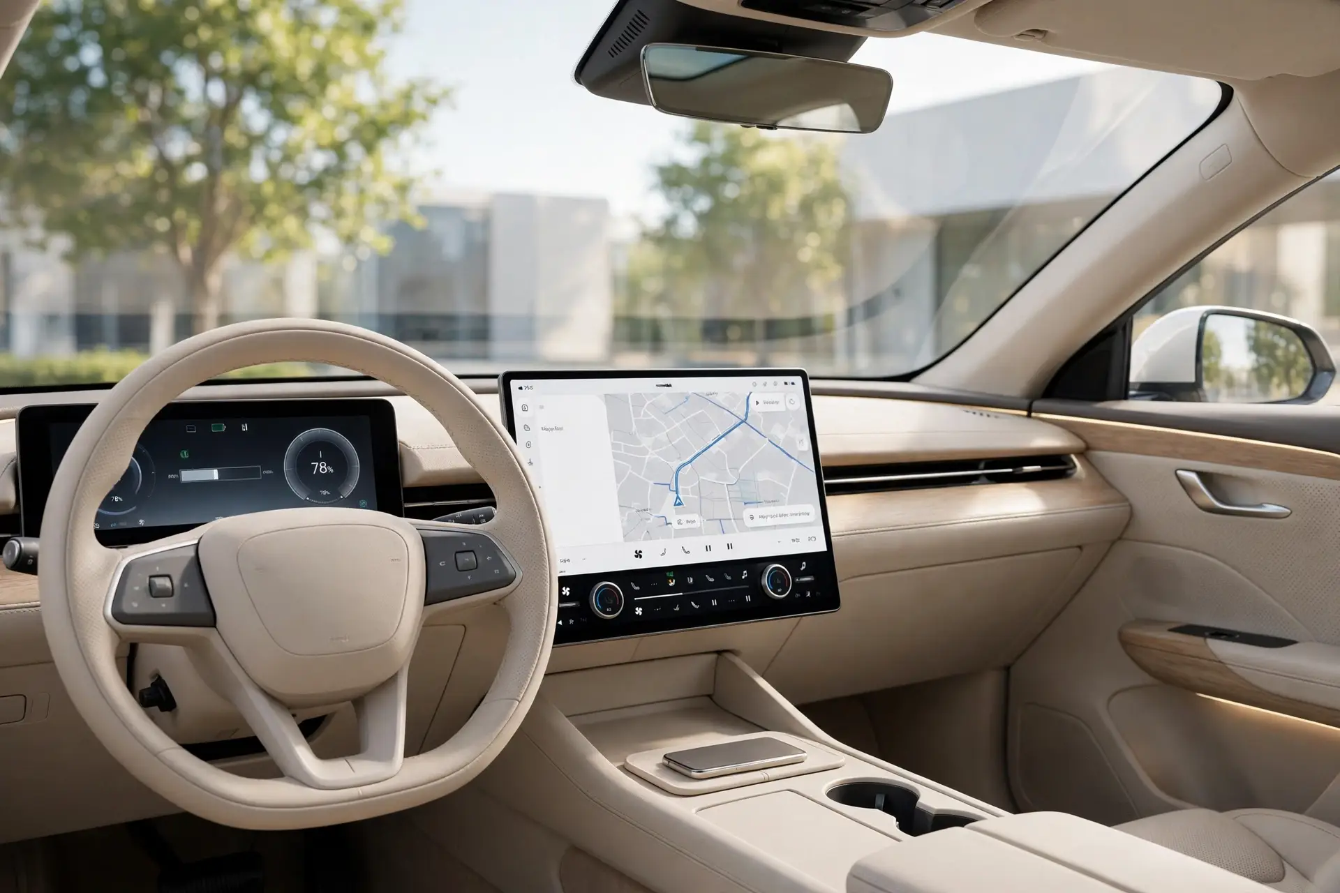 Interior oficial del Exeed ET5