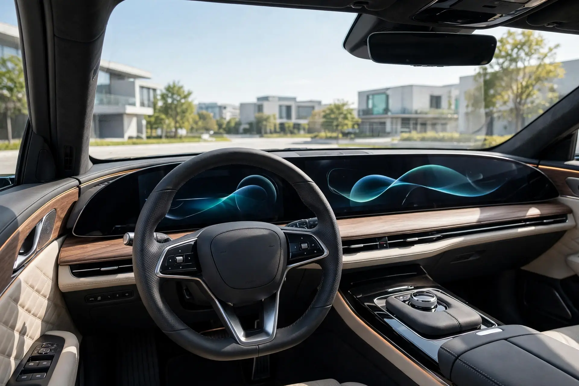Interior oficial del Exeed RX C-DM