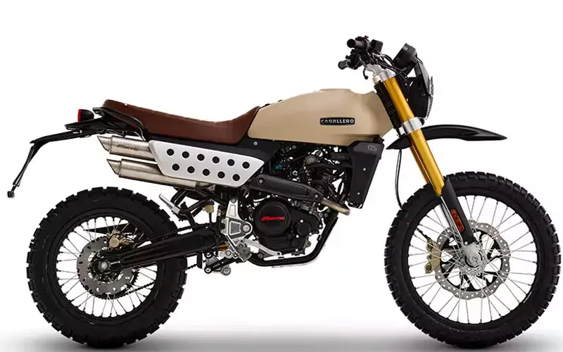 Fantic Caballero 125 Rally 2025, detalle