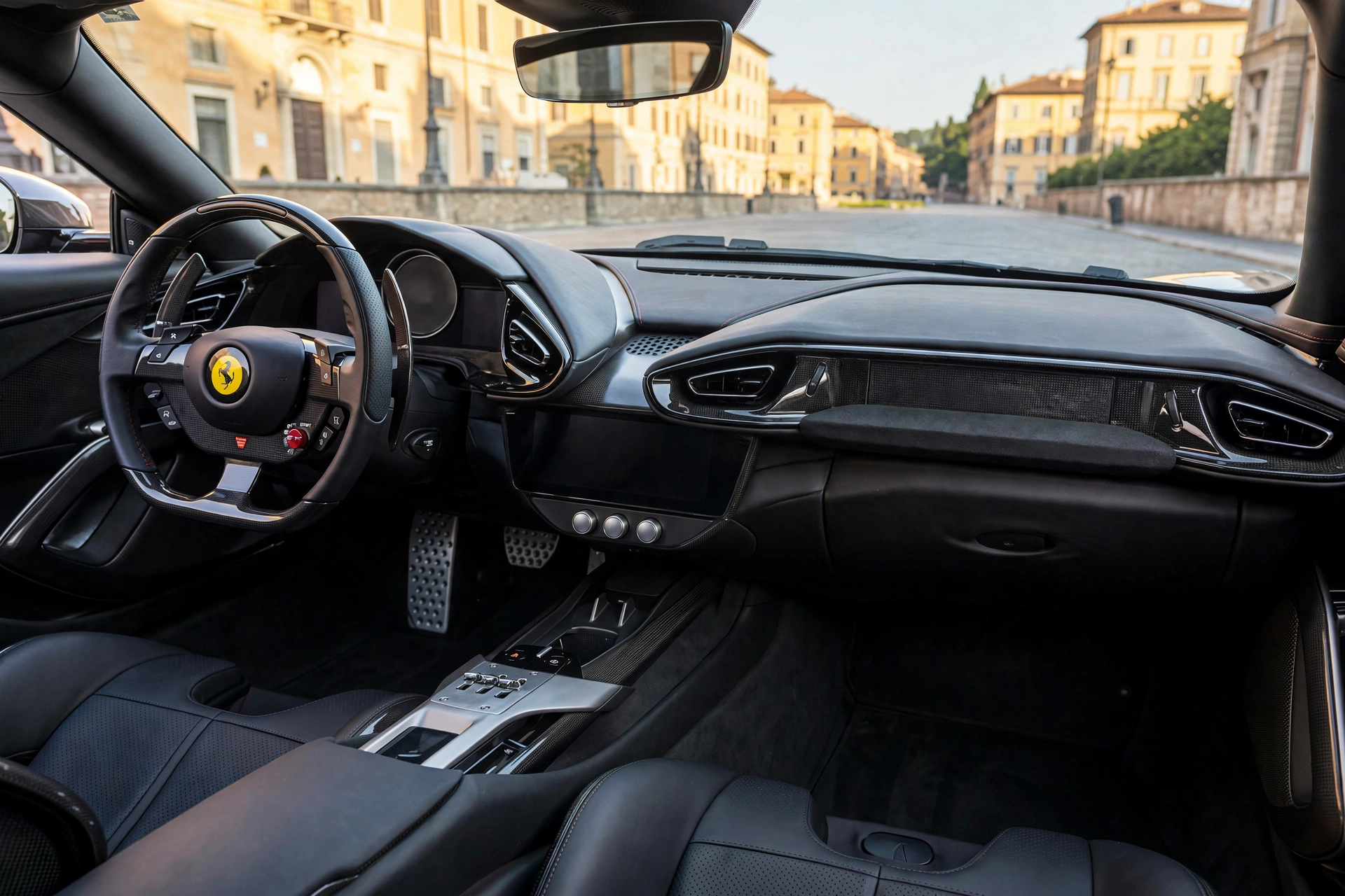 Interior oficial del Ferrari 12Cilindri