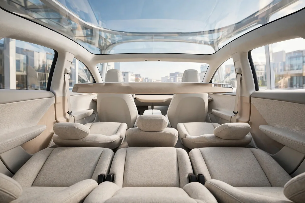 Interior oficial del Ferrari Luce