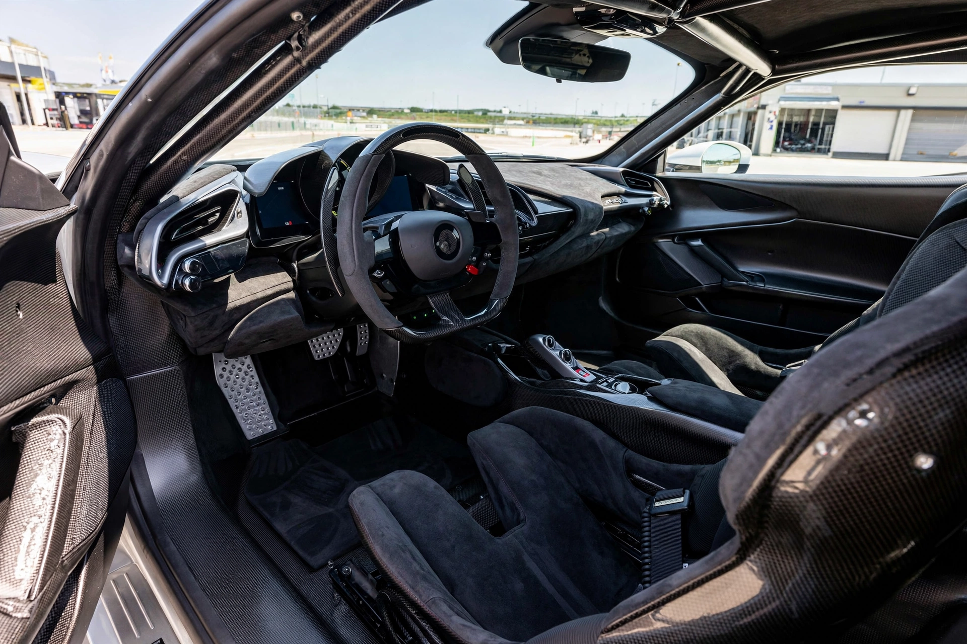 Interior oficial del Ferrari SF90 XX Stradale