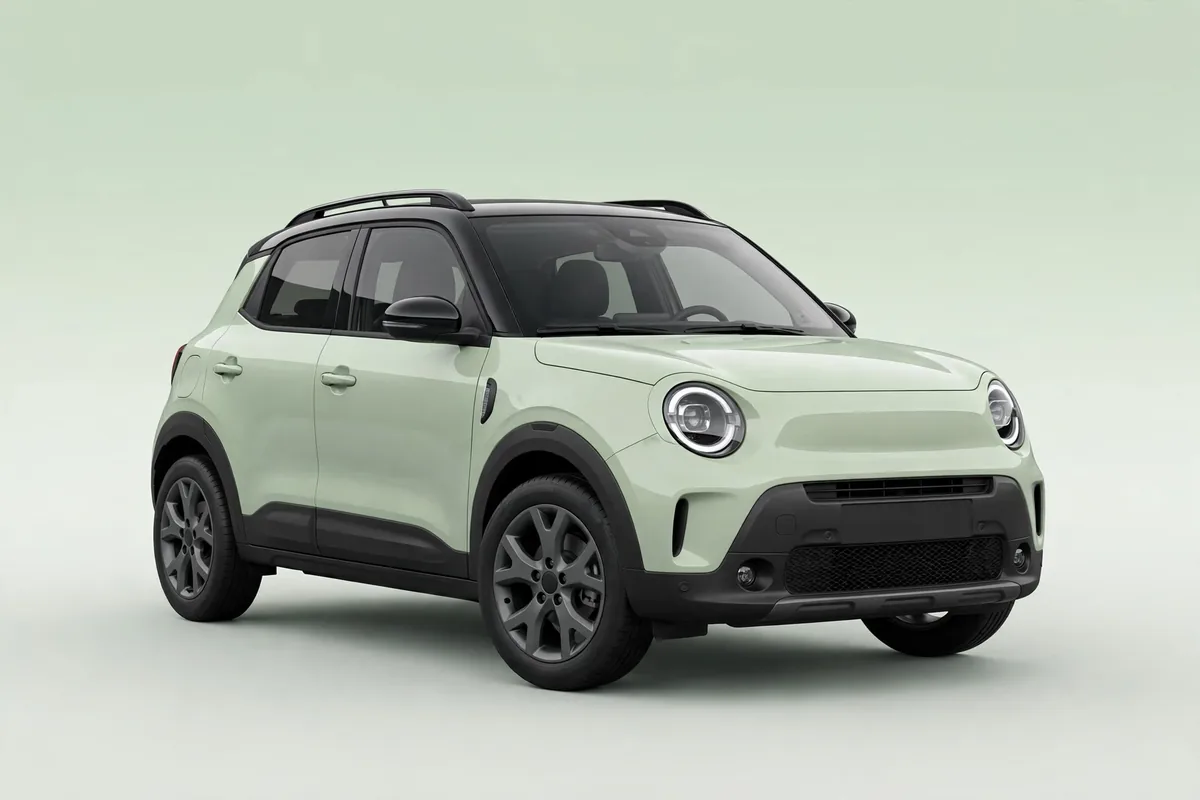 Fiat 600 Hybrid en carretera