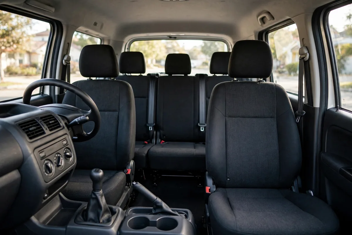 Interior del Fiat Doblò