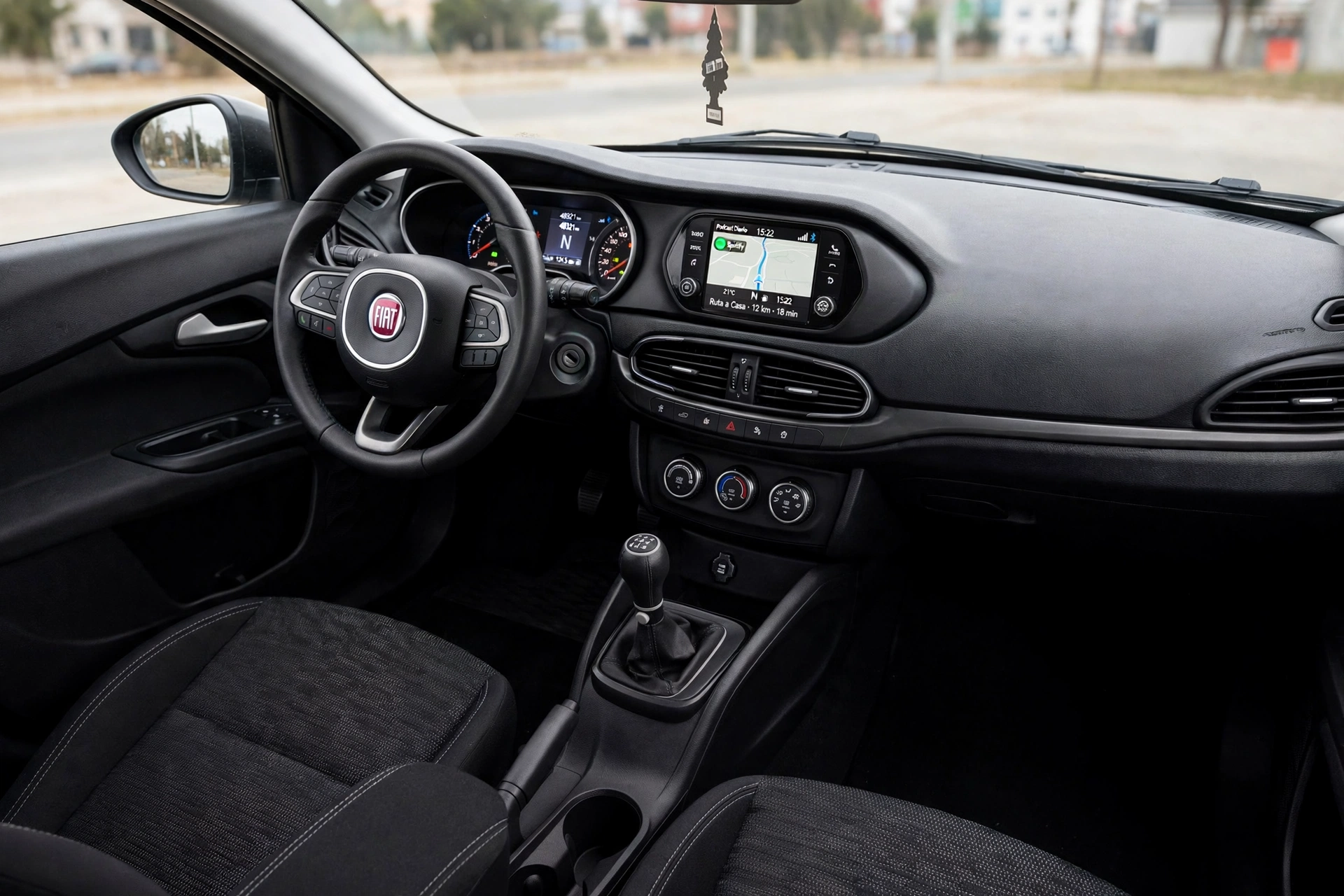Interior oficial del Fiat Tipo