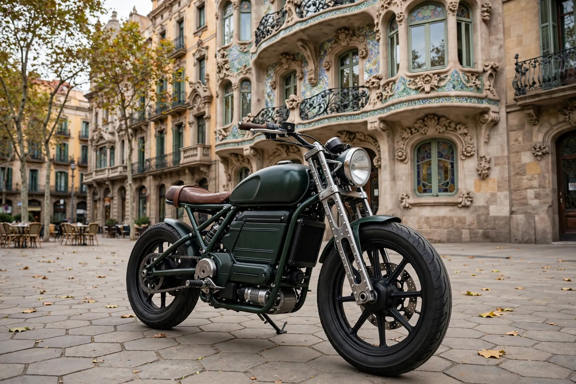 Foto oficial de la Royal Enfield Flying Flea C6