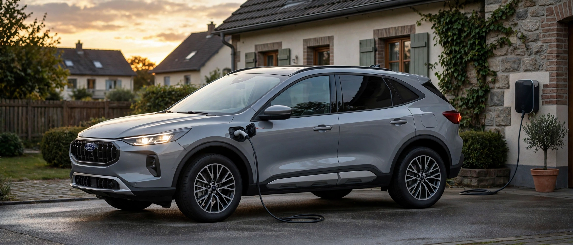 Ford Kuga PHEV, vista tres cuartos