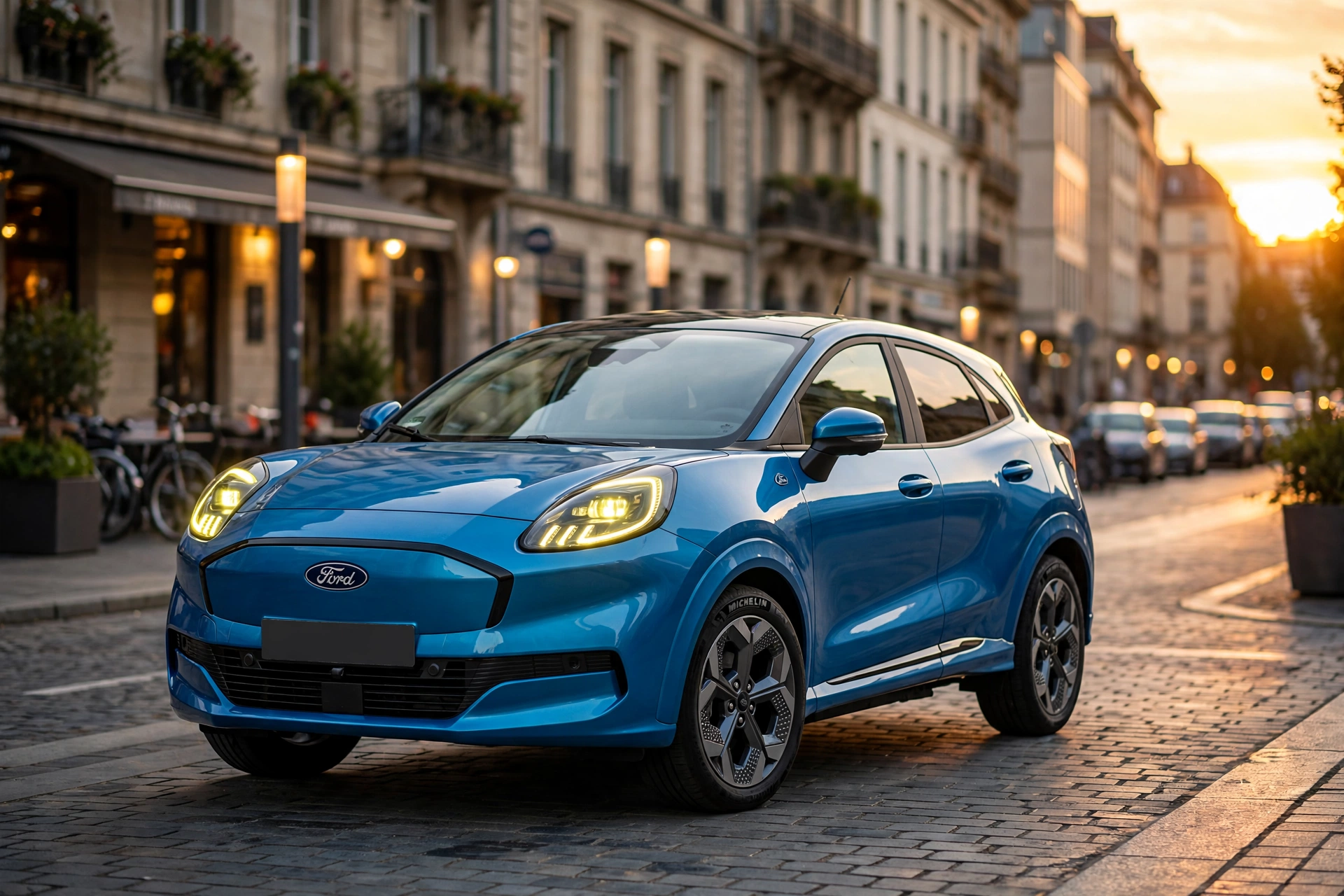 Ford Puma Gen-E eléctrico, vista tres cuartos