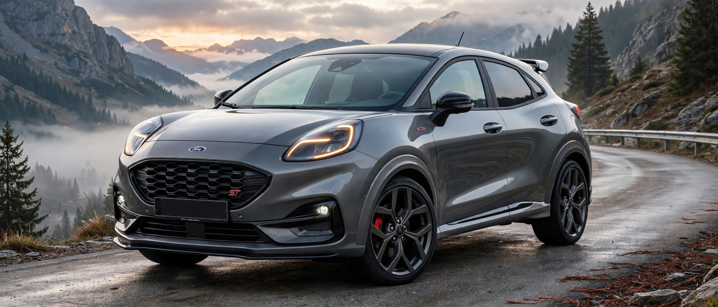 Ford Puma ST deportivo, vista tres cuartos