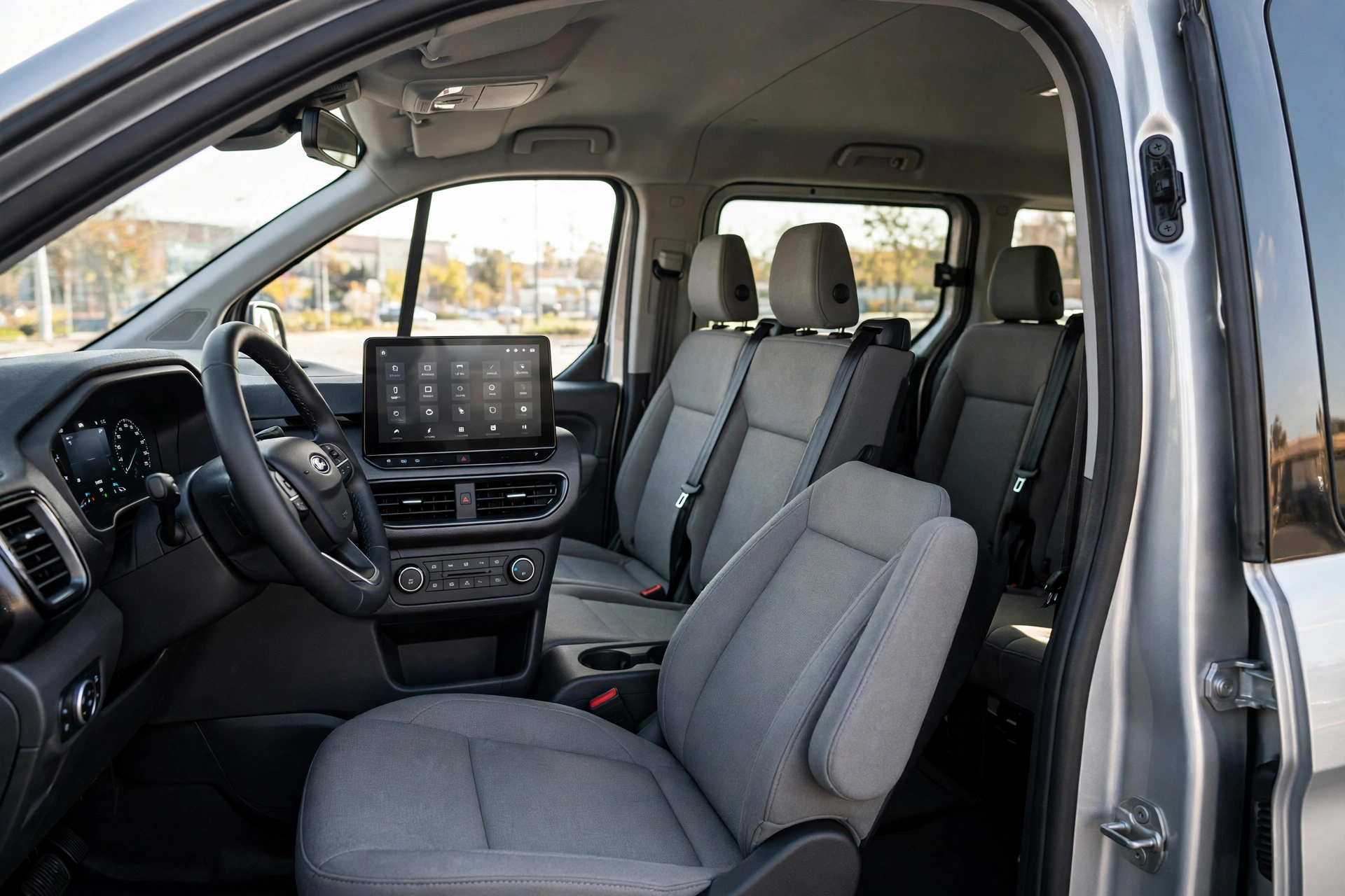 Interior oficial del Ford Transit Custom