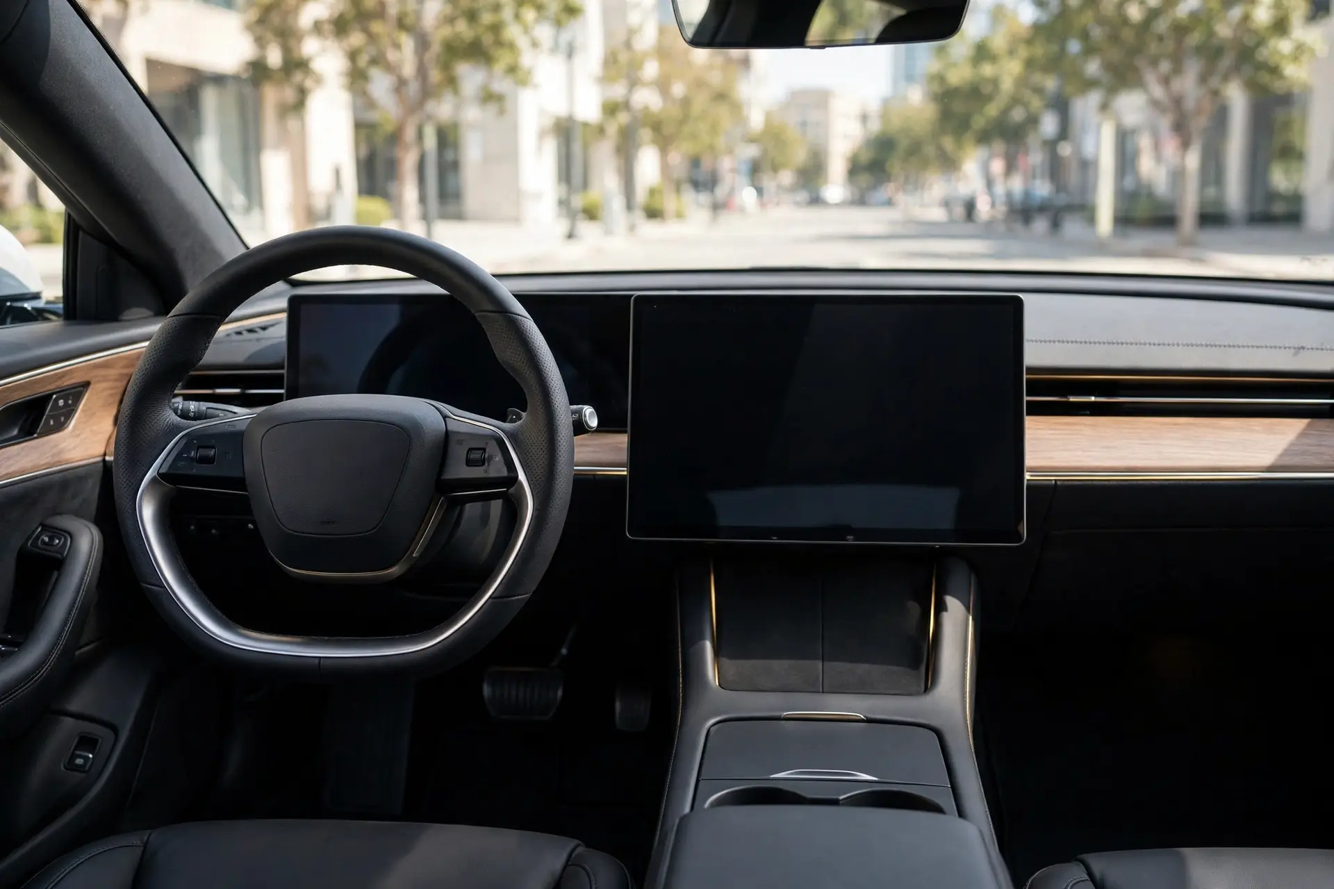 Interior del Forthing S7 EV