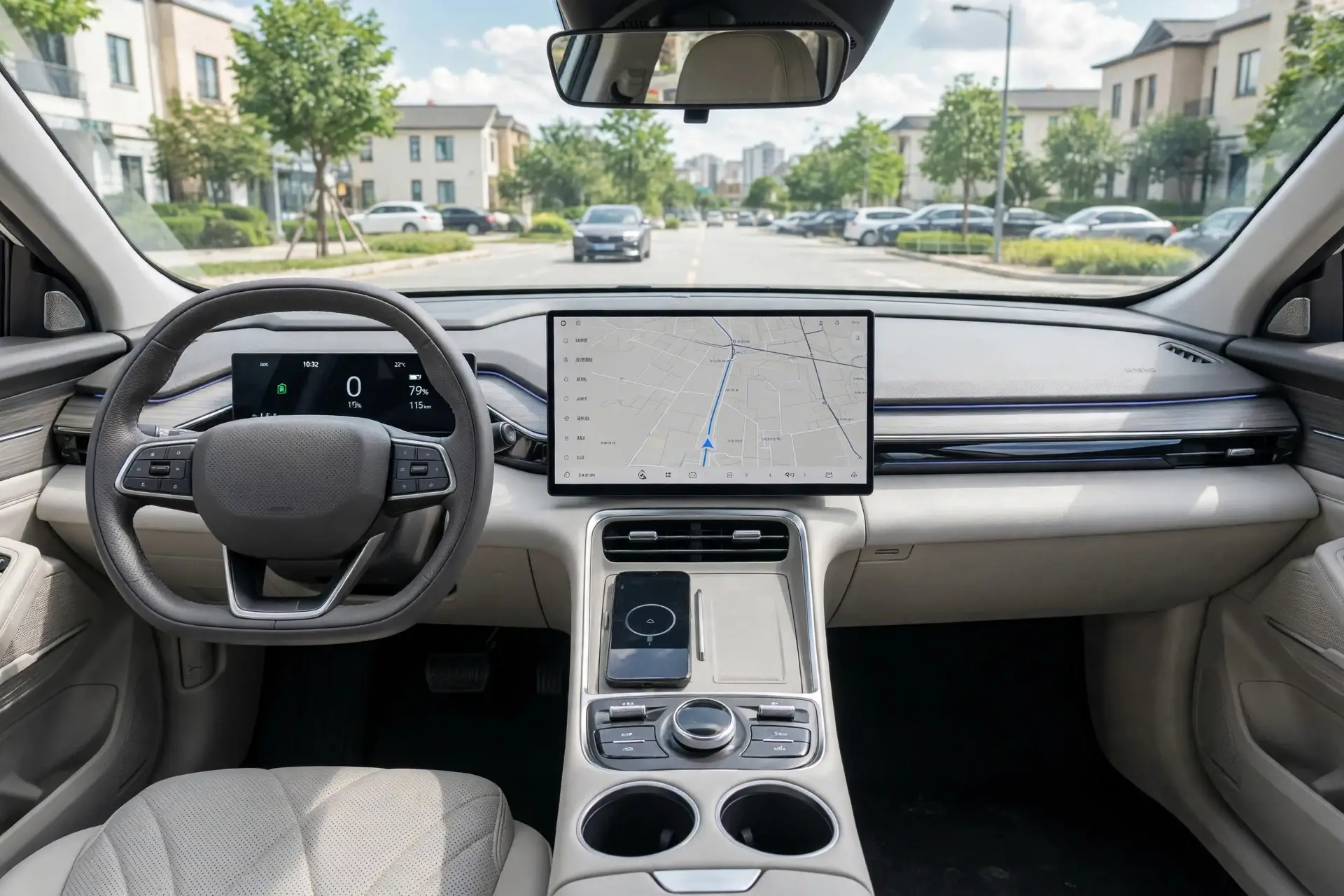 Interior oficial del Geely Galaxy Galaxy L6 EM-i