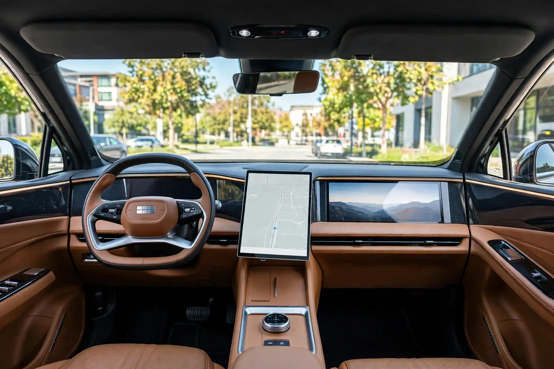 Interior oficial del Geely Galaxy Galaxy L7 EM-i