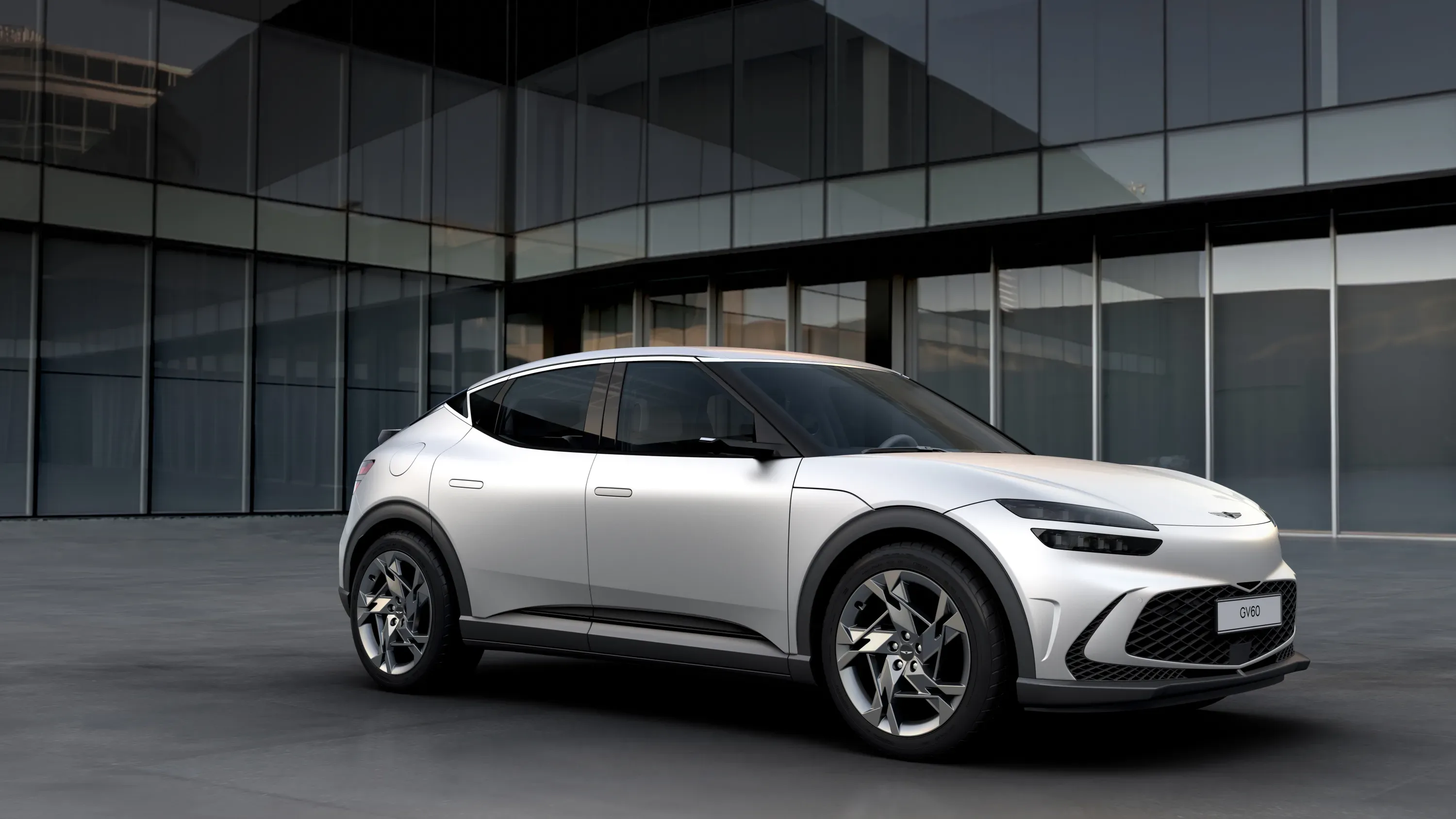 Genesis GV60, detalle del frontal renovado