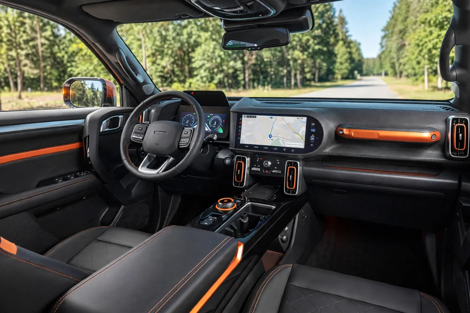 Interior oficial del Haval Dargo