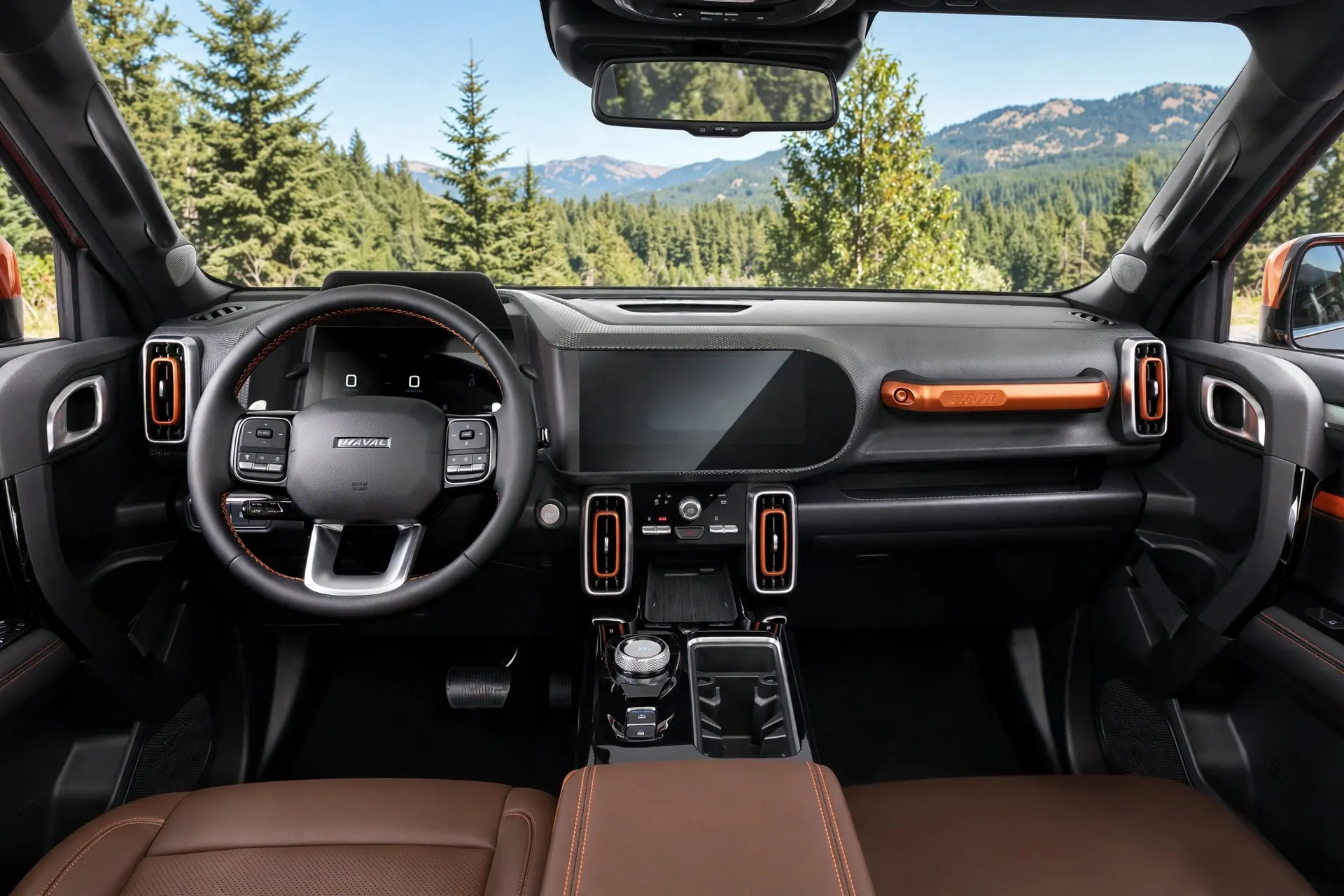 Interior oficial del Haval Dargo X